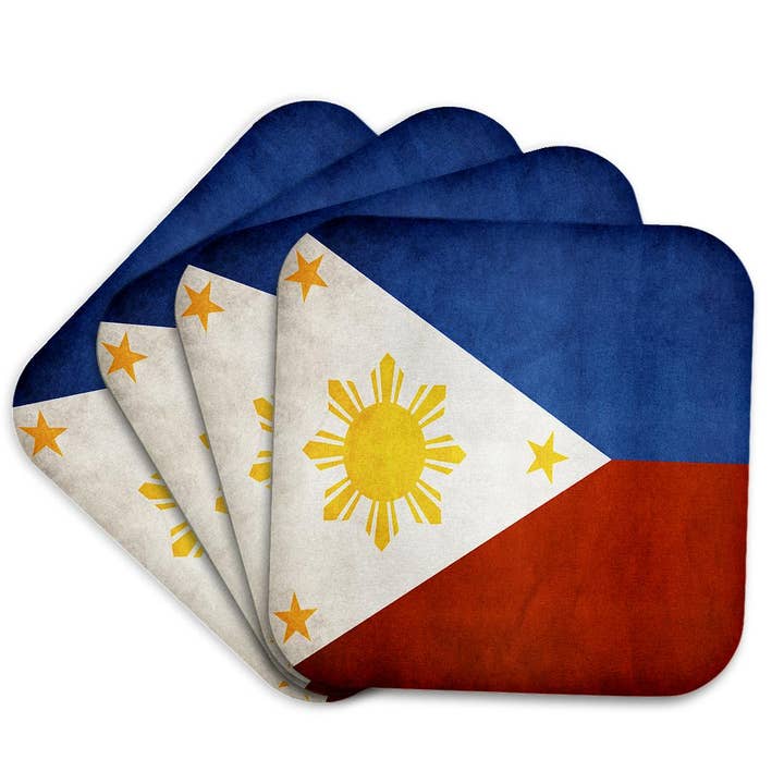 3dRose - Wholesale Coasters - 3dRose, Philippines Flag, Coaster7