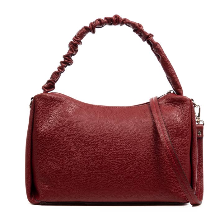 Amatrice sac à bandoulière femme. Cuir véritable Dollaro. pour la vente par FIRENZE ARTEGIANI