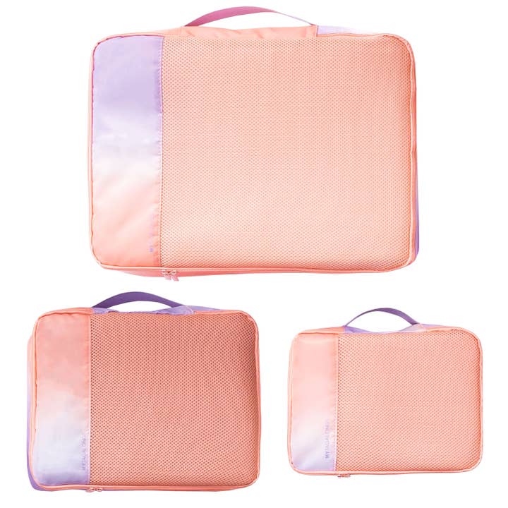 MYTAGALONGS - Wholesale Packing Cube - SET OF 3 PACKING PODS - GRADIENT EUPHORIA