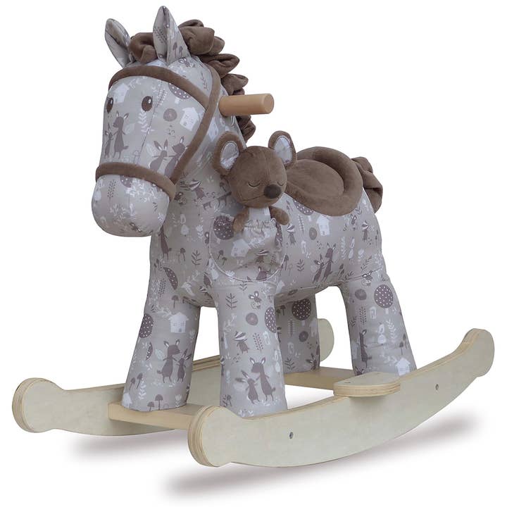 Biscuit & Skip Rocking Horse (9m+) - children's toys for wholesale by Little Bird Told Me Uk