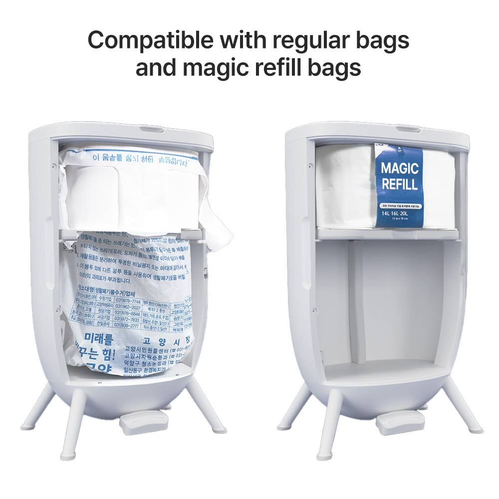 senseQ – wholesale Papperskorg/papperskorg – Trippel luktblockerande soptunna för blöjor och djuravfall2