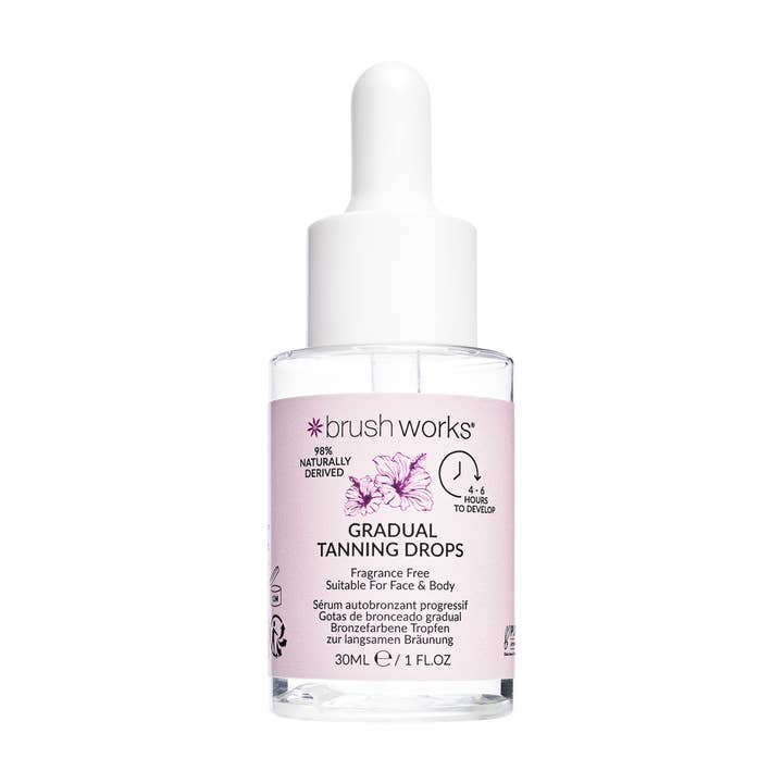 Brushworks Gradual Tanning Drops - 30ml and other Purchase wholesale tanning. Free returns & net 60 terms on Faire trending on Faire.