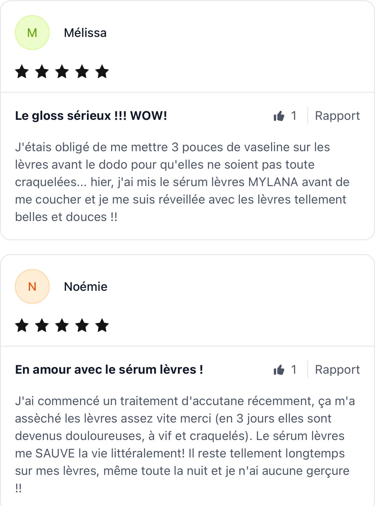 MYLANA - Vente Soin/masque pour les lèvres - LE SÉRUM LÈVRES MYLANA9