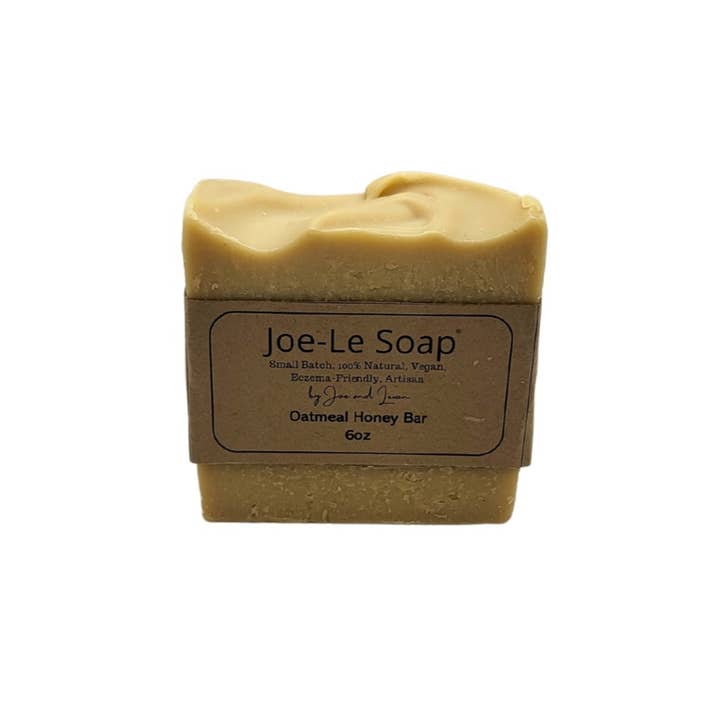 Oatmeal Honey Bar 6Oz for wholesale by Joe-Le Soap