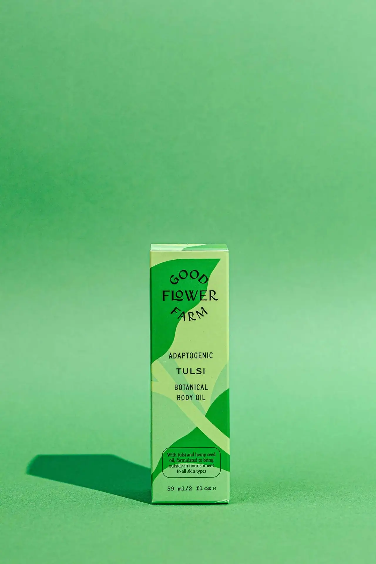 Good Flower Farm - Vente Huile pour le bain/corps - Huile corporelle botanique Tulsi/2 oz2