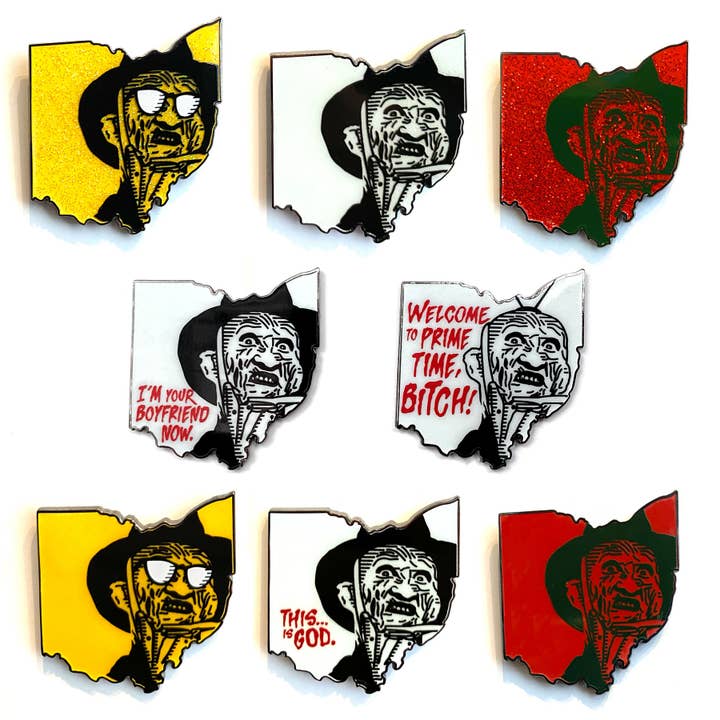Freddy of Ohio for wholesale by Crumby Pins