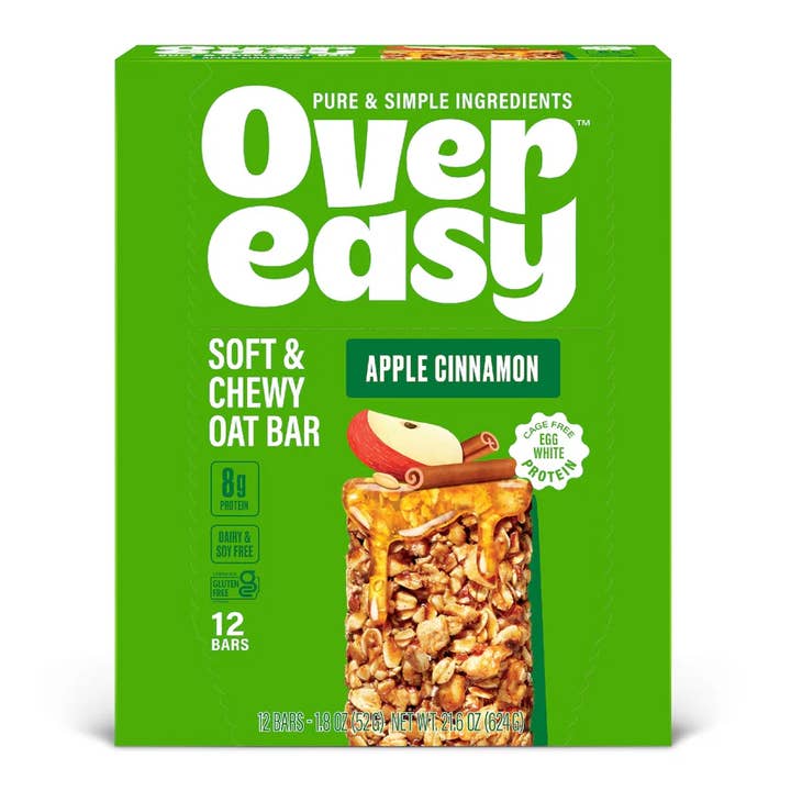 Over Easy: Apple Cinnamon Breakfast Bar for wholesale by Over Easy