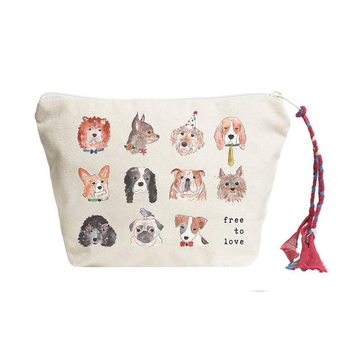 The Tote Project - Wholesale Pouch - Women's - Dog Lover Pouch