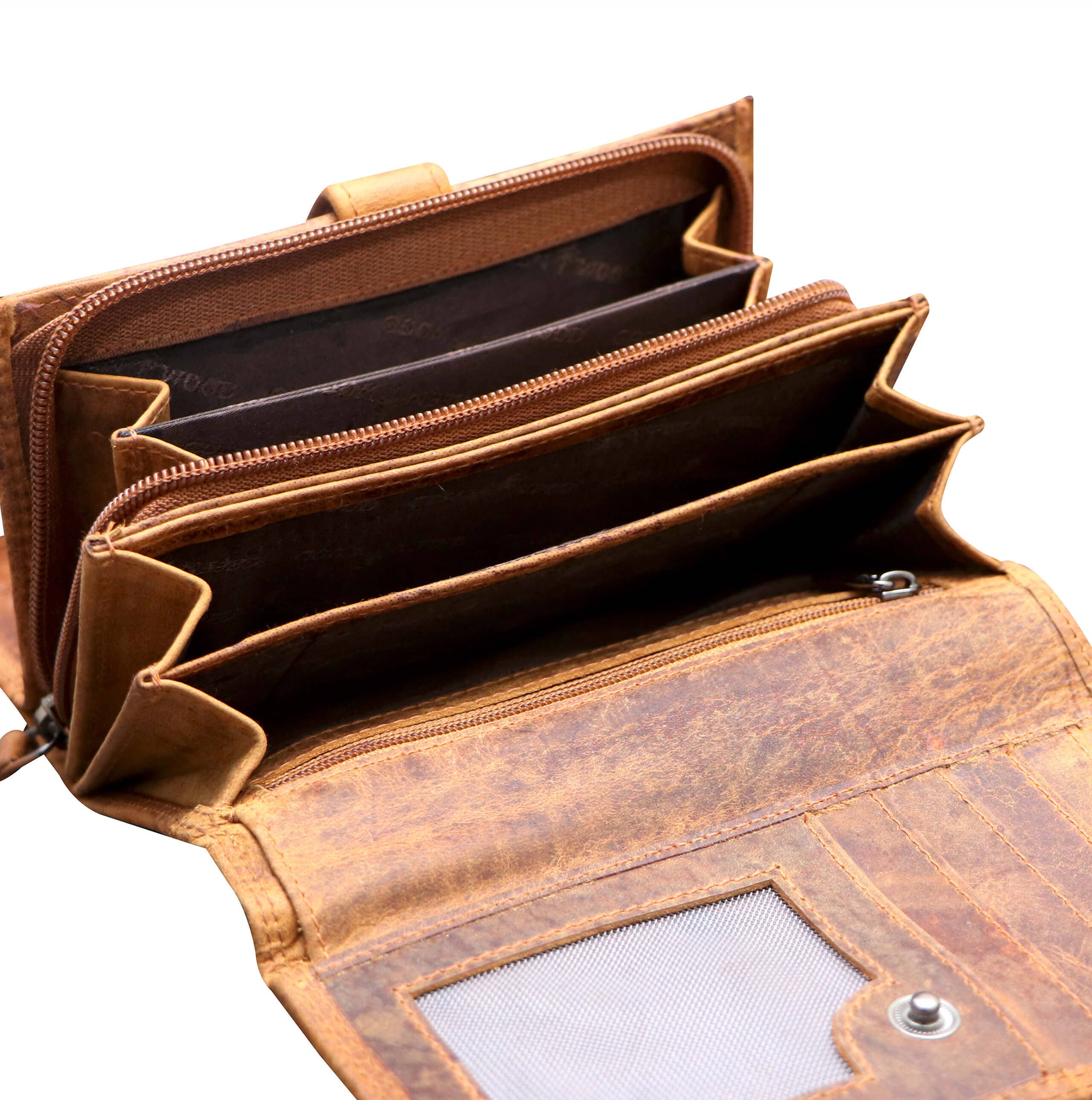 Greenwood - Wholesale Wallet - Women's - Ann Women's Large Leather Wallet 20 Card Slots15