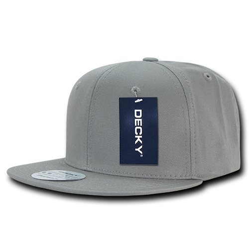 The Park Wholesale - Wholesale Flat Brim Cap - Men's - Decky 361 - Cotton Snapback Hat, Flat Bill Cap - 3618