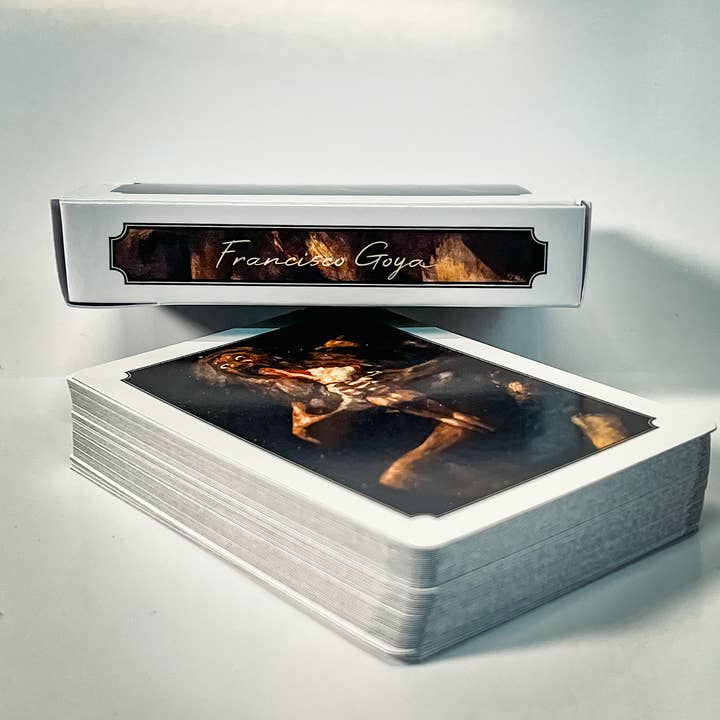 Superior Print on Demand – Cartas de jogar por atacado – Francisco Goya Saturno Devorando o Filho a Jogar Baralho de Cartas3