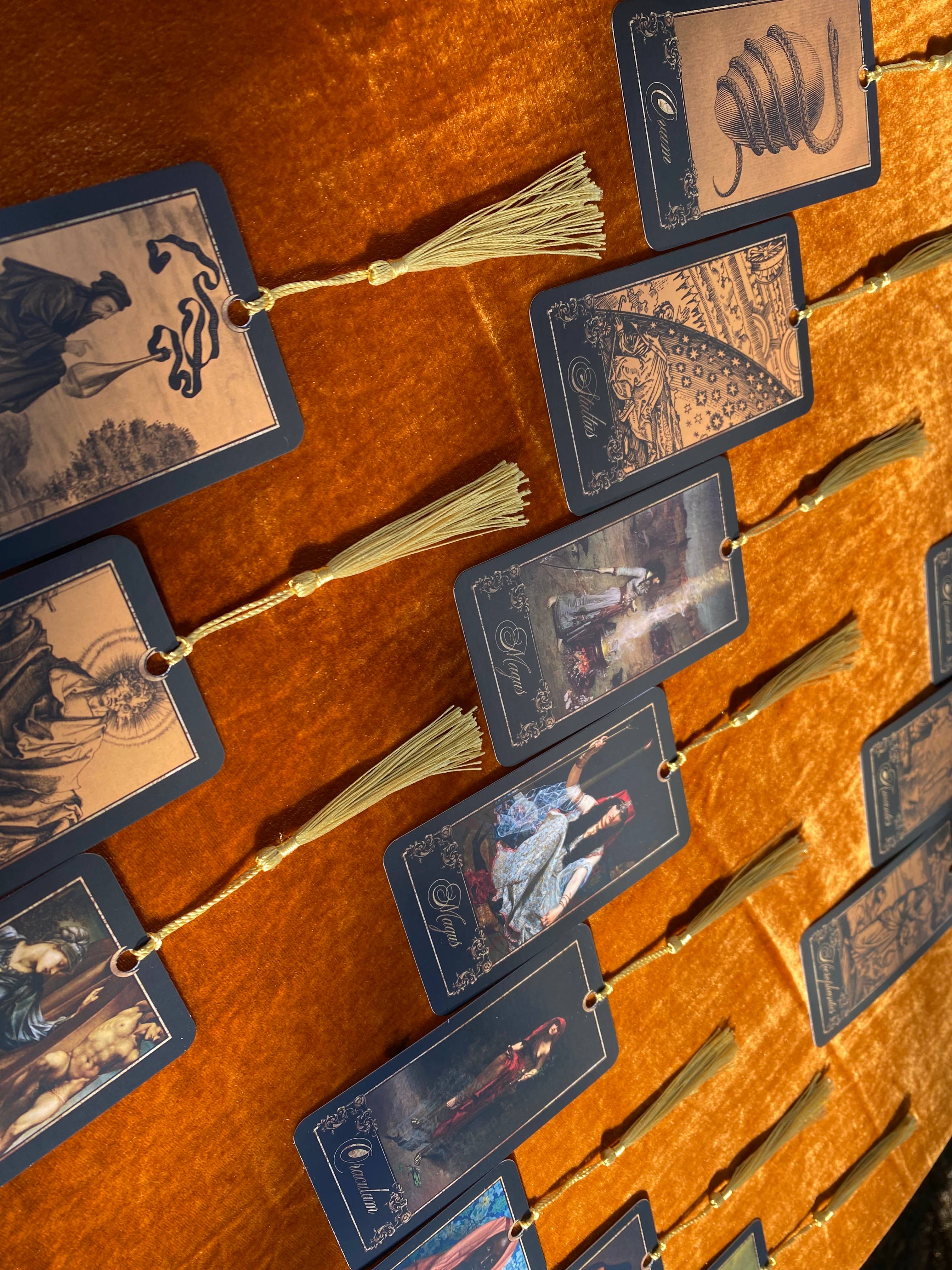 ENTER THE PORTAL - Wholesale Bookmark - Tarot Card Bookmark with Tassel • Alchemia Auri Tarot1