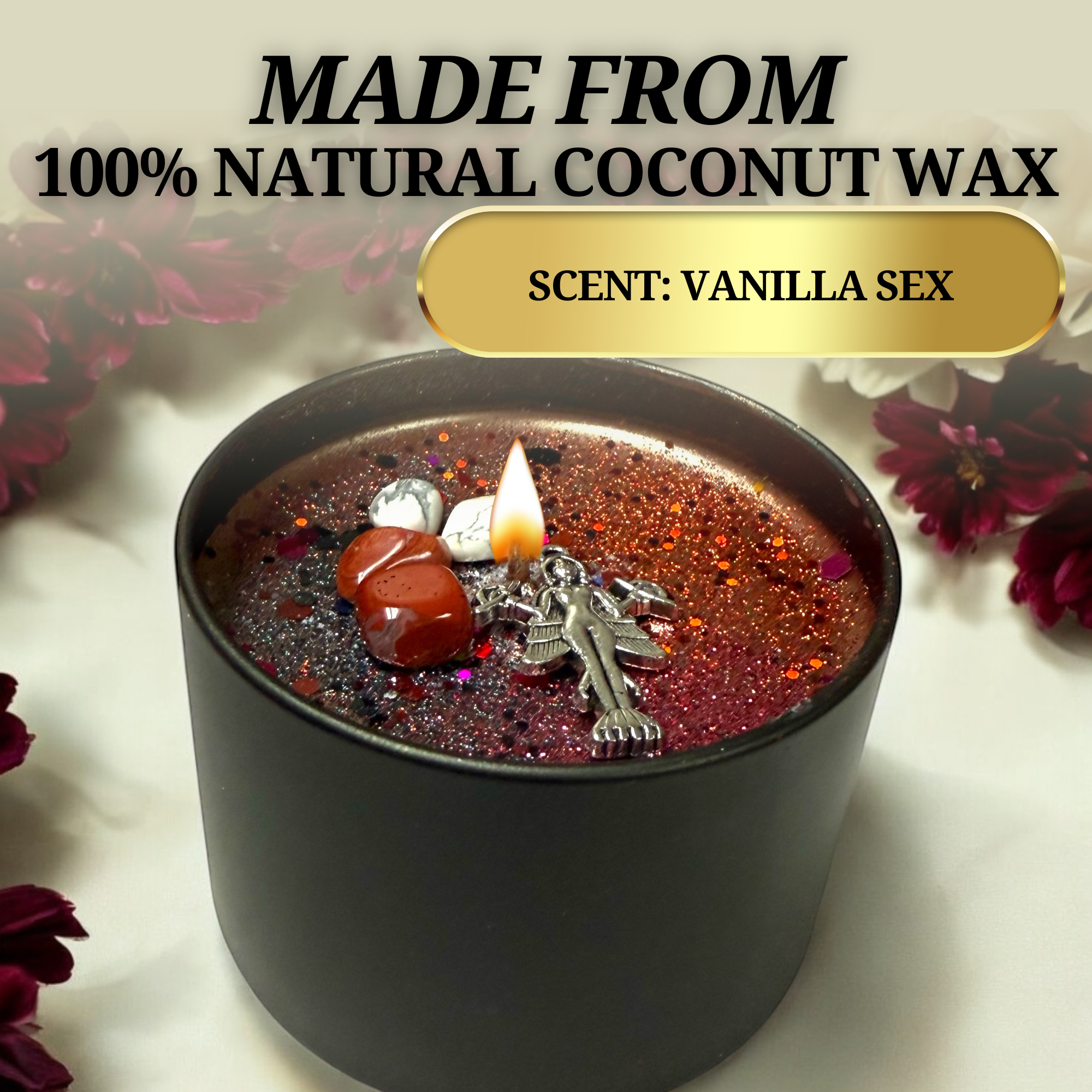 The Goddess of Flame - Wholesale Jar/Filled Candle - Lilith Summoning Spell Candle3