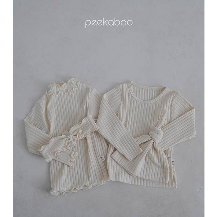 peekaboo - Wholesale Sleepwear set – Kids - Toddler Kids Cotton Modal Ribbed Pajamas7