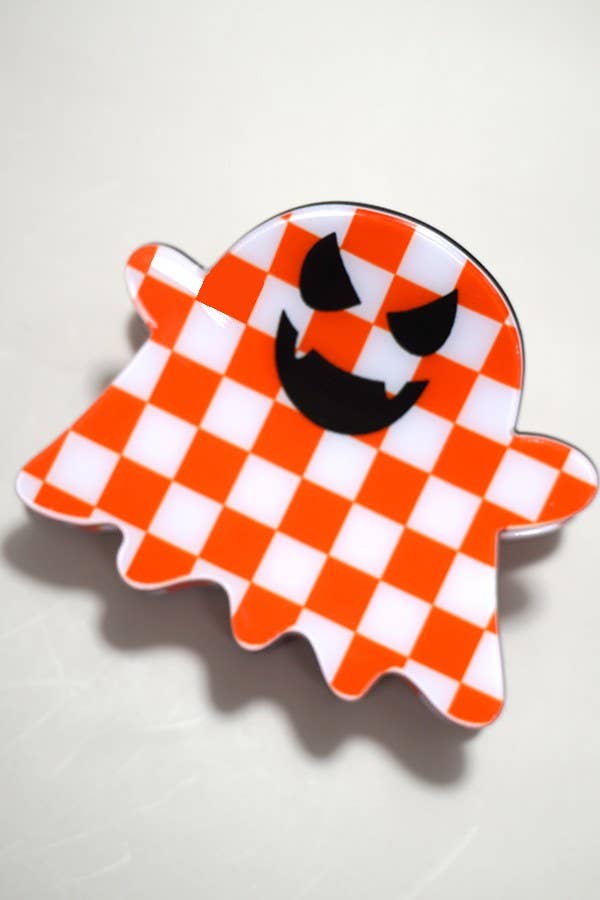 JOSSLYN by wall to wall - Wholesale Hair Clip - Women's - HALLOWEEN GHOST HAIR CLAW CLIPS | 40H8314