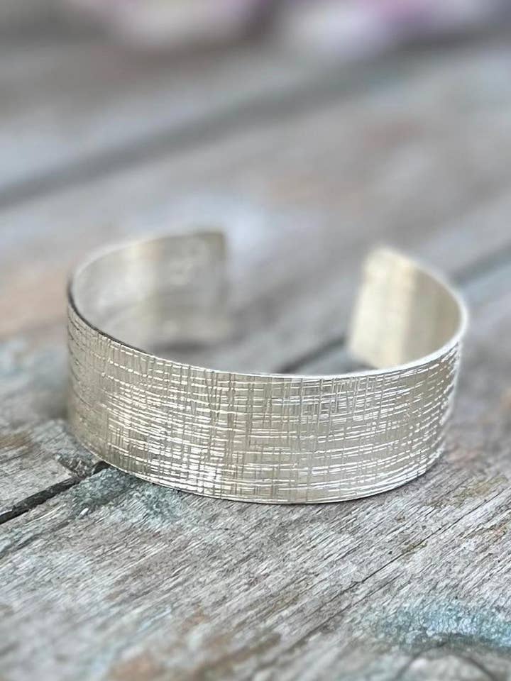 Macuxi Sterling sølv manchet armbånd for engroshandel hos Andréa Chereau