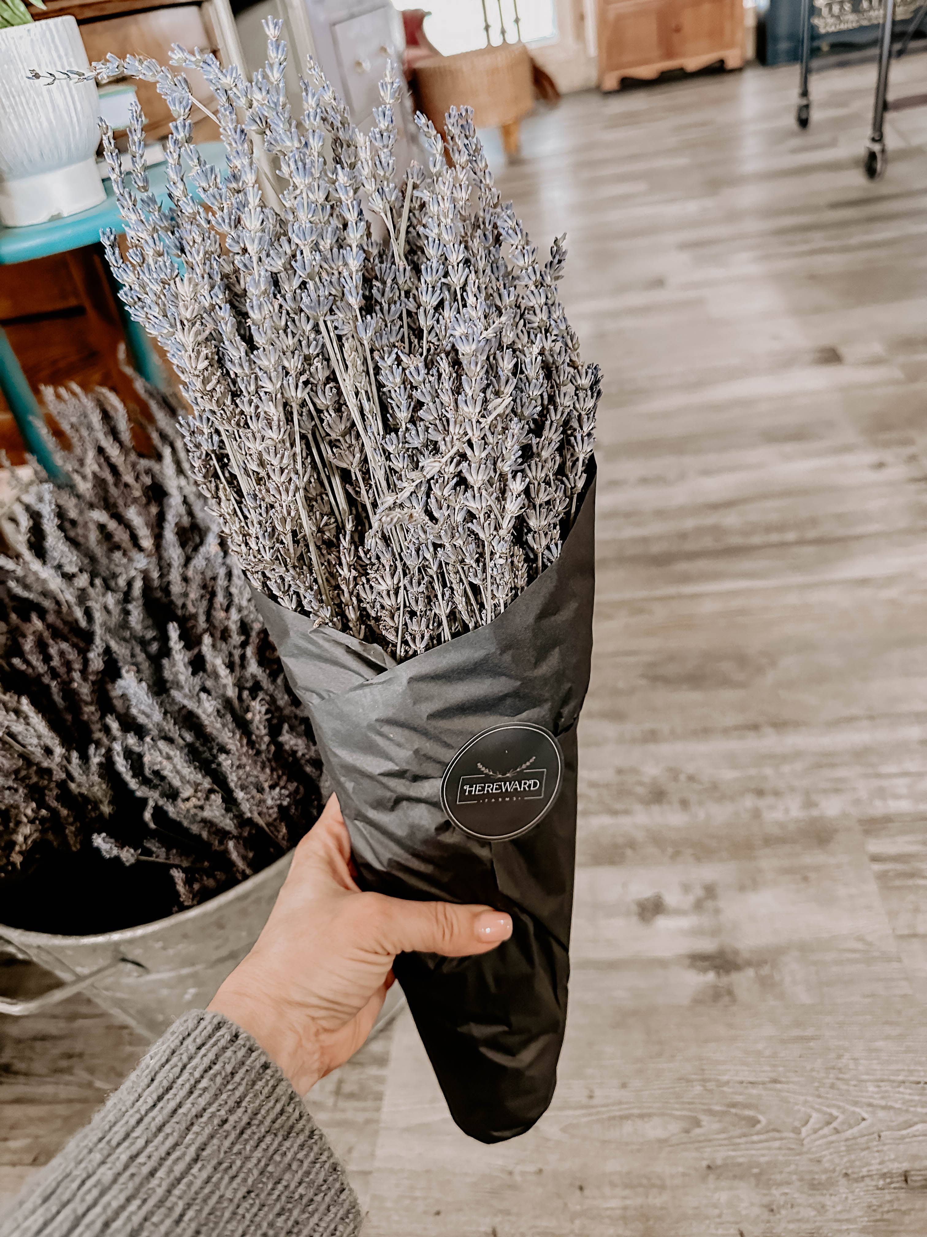 Hereward Farms - Wholesale Dried/Pressed Flowers - Lavender | Dried French Lavender Bunch3