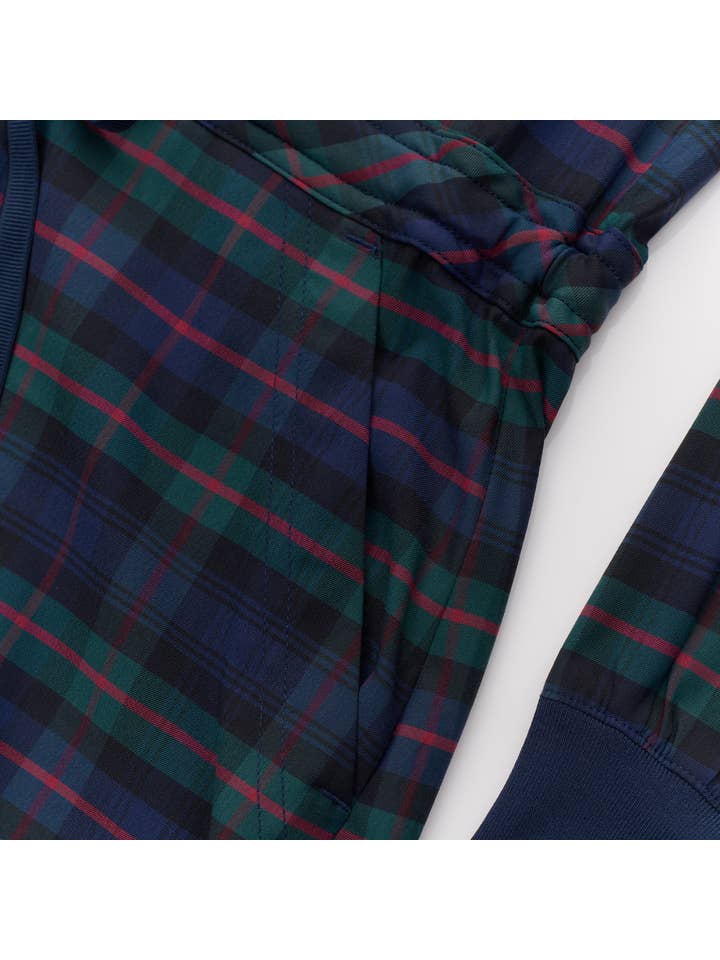 Dark Tartan Driver Dress for wholesale on Faire1