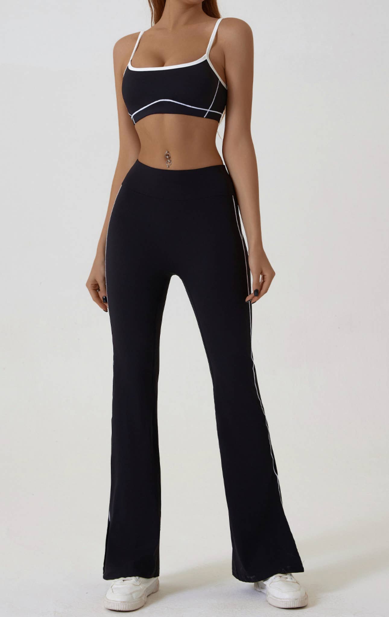 Belsize Activewear – wholesale Sport-/loungeleggings – Dam – Damträningsyoga set andningsbara snabbtorkande leggings16