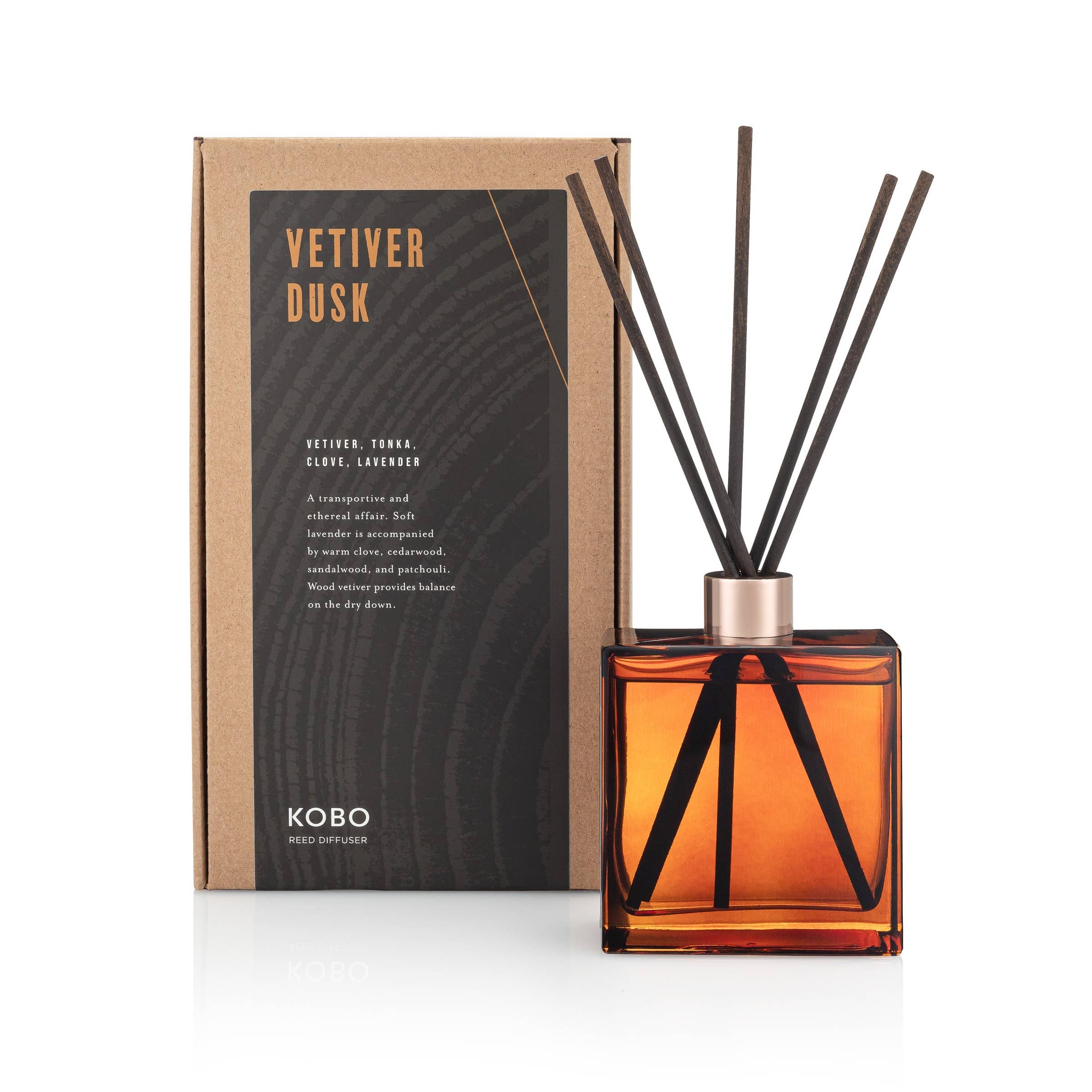 KOBO - Wholesale Reed Diffuser - Vetiver Dusk Room Diffuser - 9oz.0