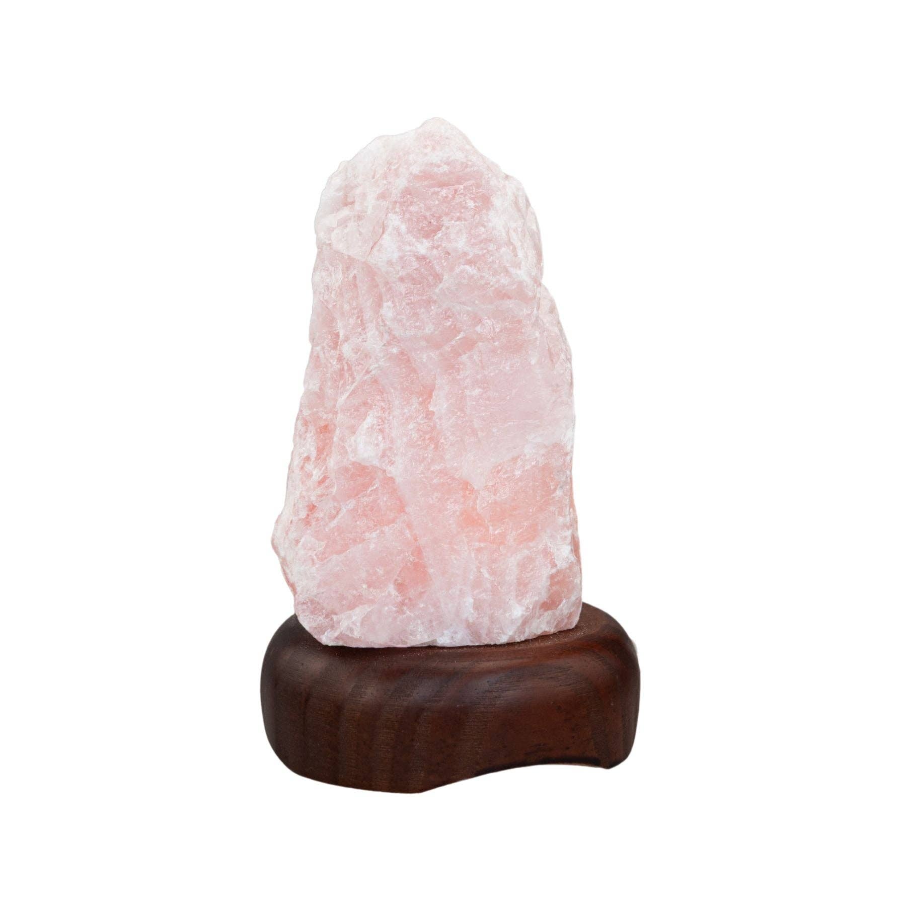 Down To Earth - Wholesale Spiritual Stone/Crystal - Rough Rose Quartz Lamp.2