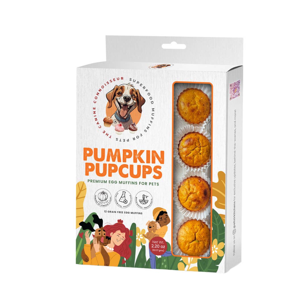ELIXIR KITCHENS™ - Wholesale Pet Treats - Dog - Pumpkin Pupcups - Egg Muffins