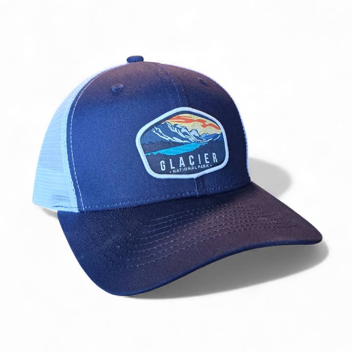 PNW Apparel - Vente Casquette de camionneur – unisexe - Casquette Snapback du parc national des Glaciers5