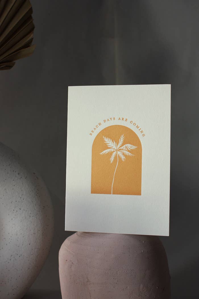 THE LITTLE PRESS - Wholesale Everyday Greeting Card - Beach Days Are Coming1