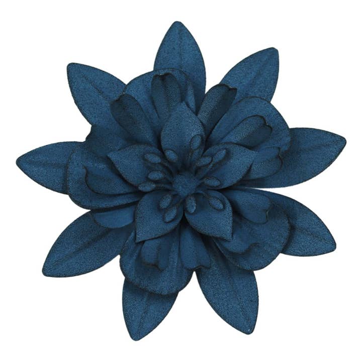 Indigo Flower Magnet for wholesale by WT Collection