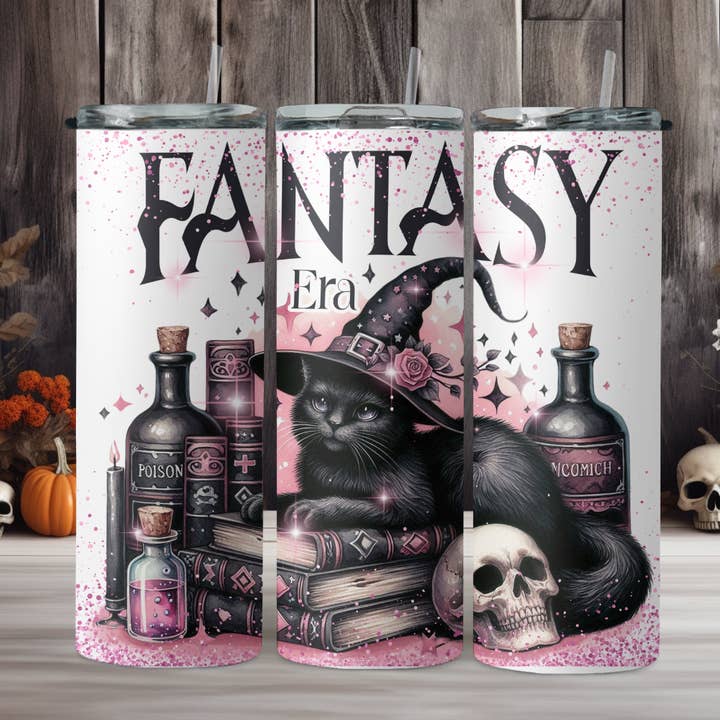 Fantasy Era Tumbler for wholesale by Wicked Flower Creations