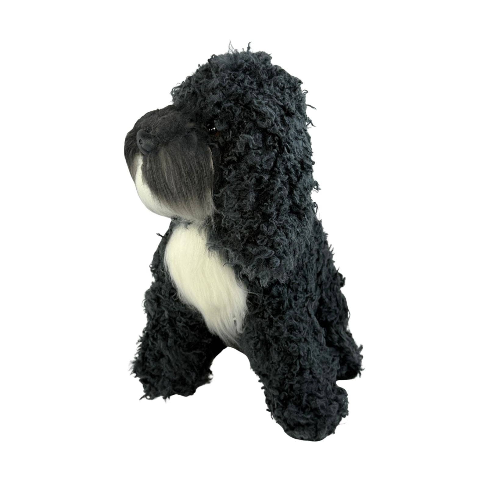 Bocchetta Plush Toys - Venta al por mayor Peluche - Perros - Bonnie - Oodle, 30 cm sentado, negro5
