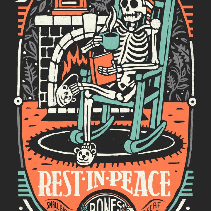 Bones Coffee Company - Wholesale Coffee Beans - Rest-In-Peace Decaf Coffee | 5lb Bulk | Whole Bean & Ground2