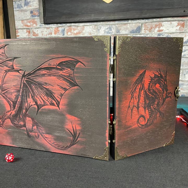 Fandomonium - Venta al por mayor Juegos de mesa - Pantalla maestra de Fire Dragon Dungeon1