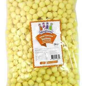 Gaffney's Sweets & Treats Wholesale – wholesale Boiled sweets – Kingsway Veggie Lemon Bon Bons 3kg1