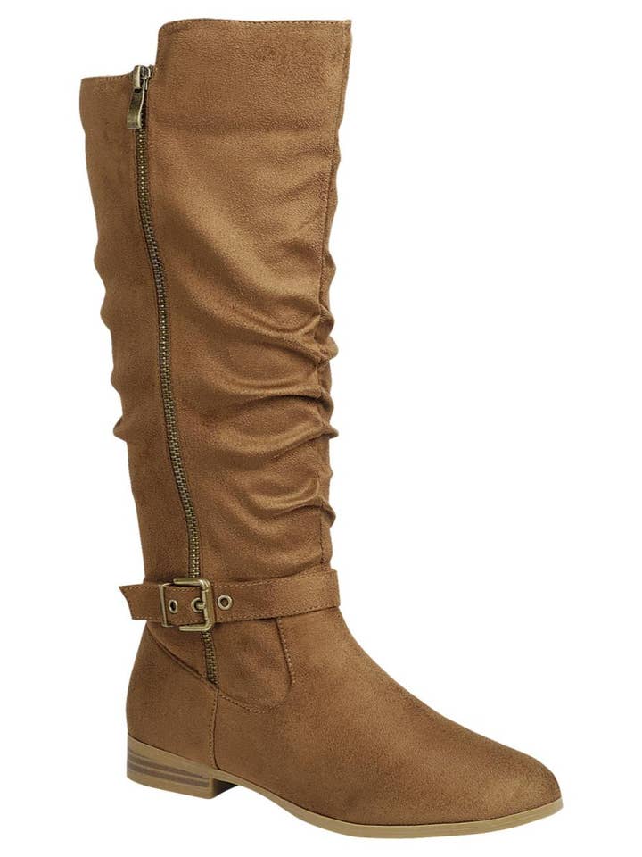 FASHION EMPORIO - Wholesale Boots - Women's - Women's Knee High Comfort Riding Boots FL-GENTLE-33