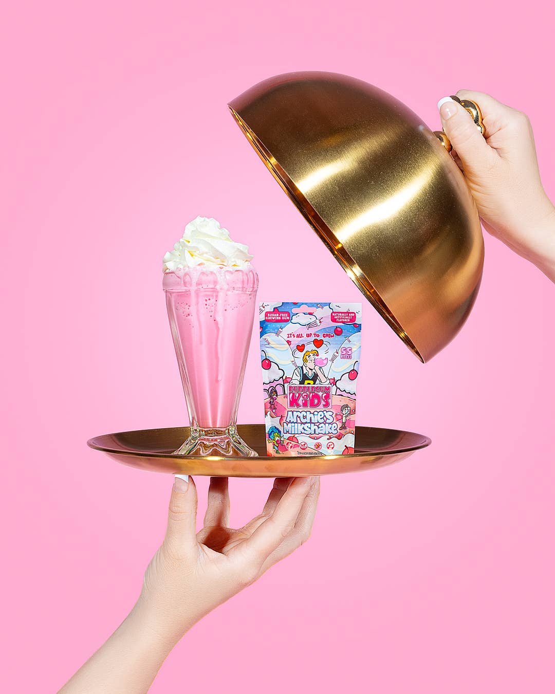 Bubblegum Kids - Wholesale Chewing Gum - Archie's Milkshake Sugar-Free Gum – 2.91oz, 10ct RRP4