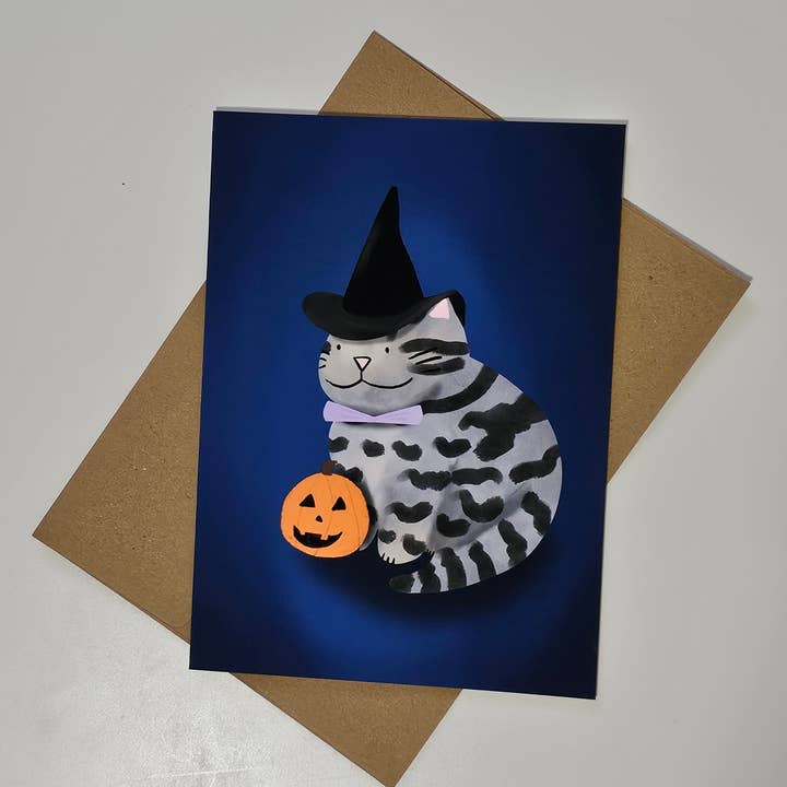 Biglietto di auguri di Halloween per la vendita all'ingrosso da parte di Art By Kay Rae