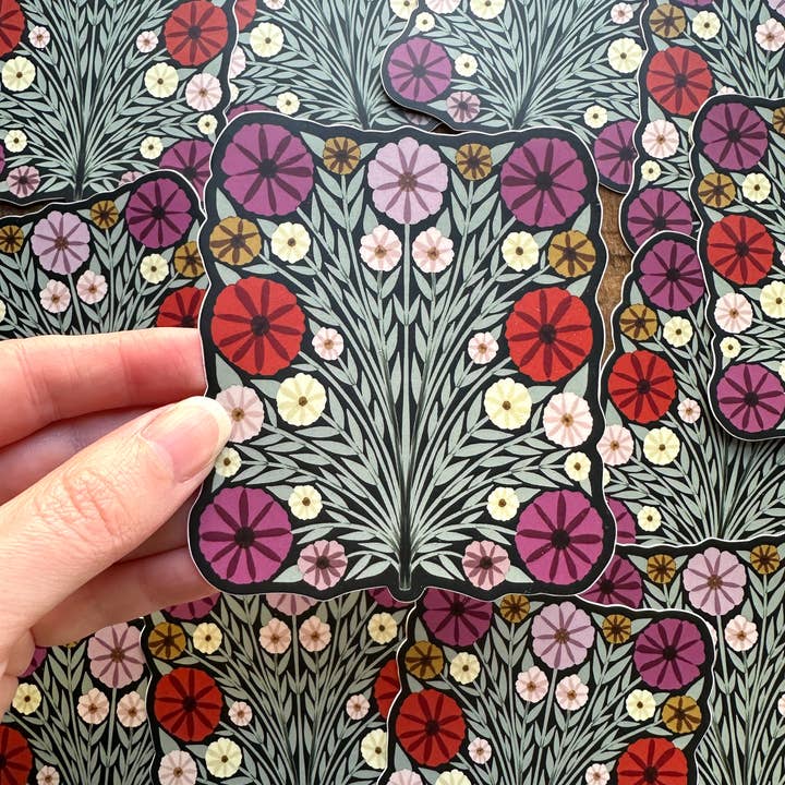 Katharine Watson - Wholesale Sticker - Floral Vinyl Sticker1