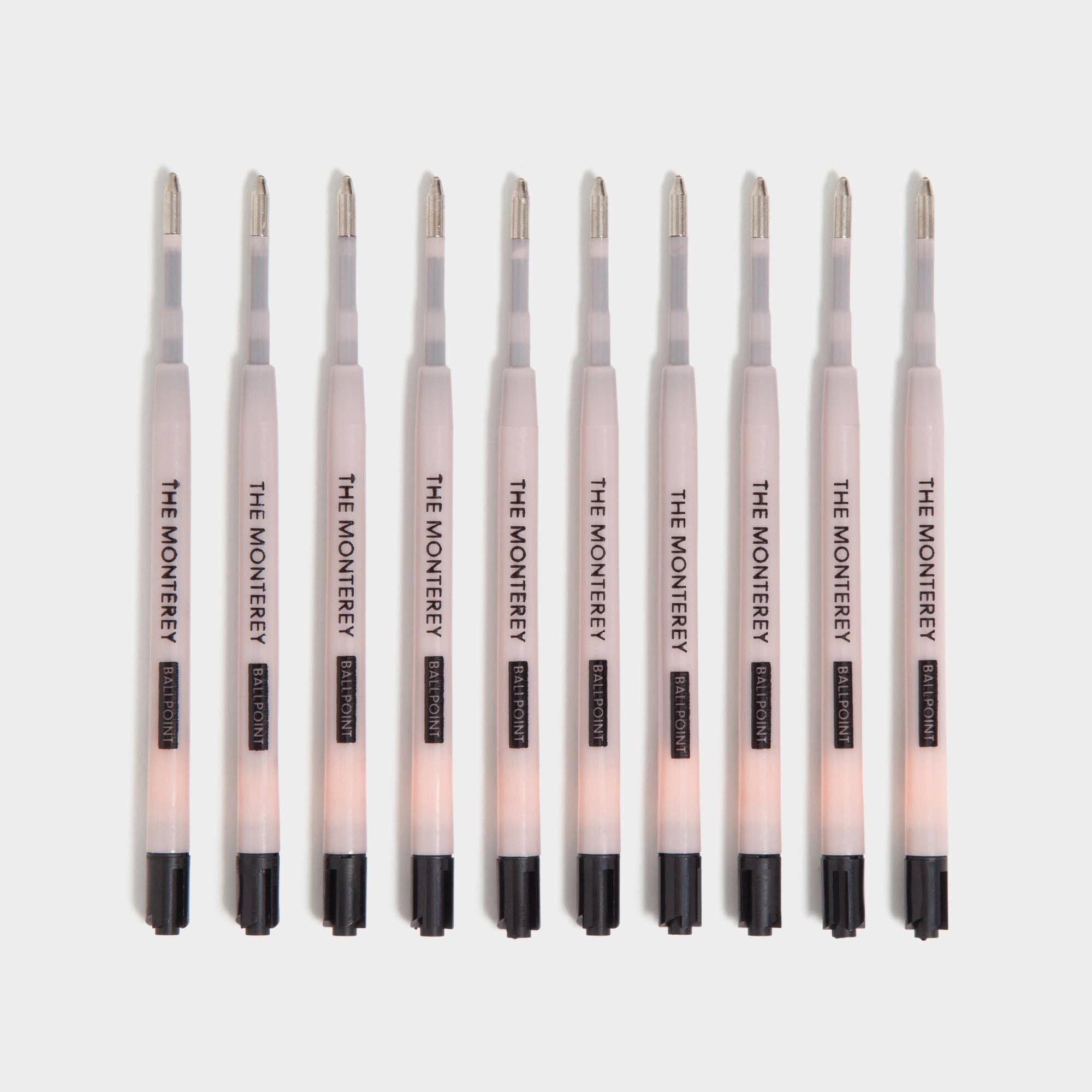 U Brands - Wholesale Pen - U Brands Written Revival The Monterey Ballpoint Ink Refills, 10 CT Gray0