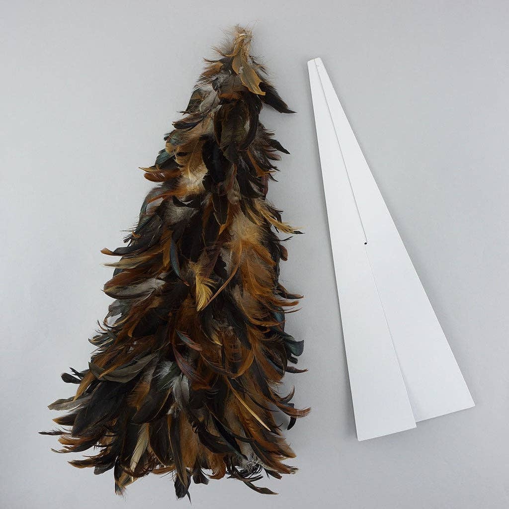 Zucker Feather Products - Vendita all'ingrosso Piume - Albero di piume naturali Schlappen 24"1