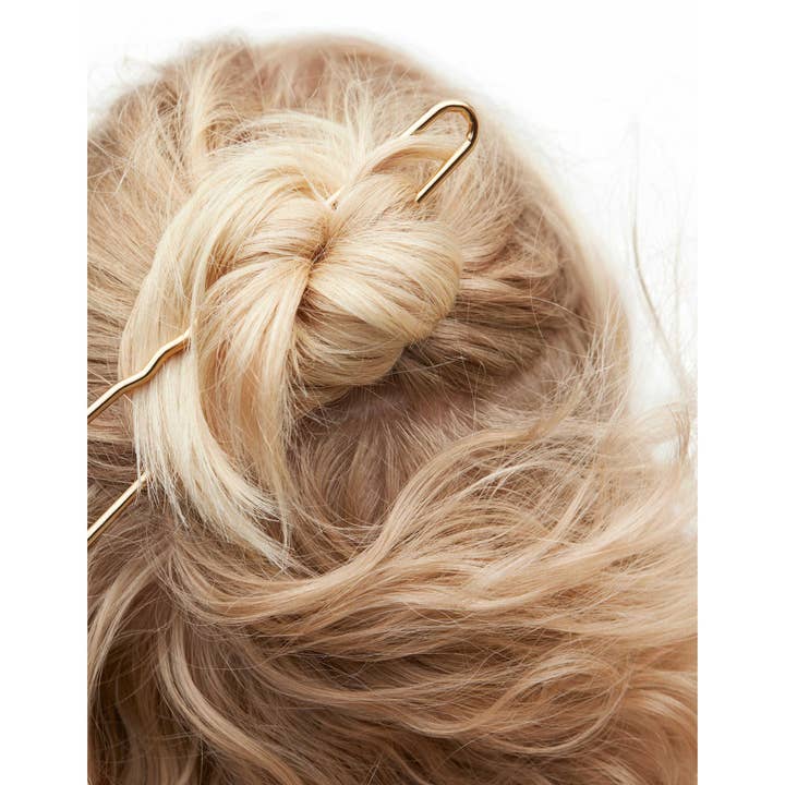 Day Rate Beauty - Vente Épingles à cheveux - Gold Power Pin (épingle à cheveux française de 5,5 pouces ou 7 pouces)