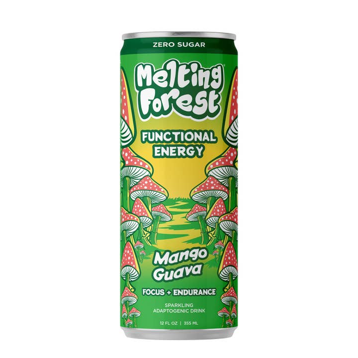 Melting Forest – Engroshandel Sports-/energidrik – Melting Forest svampe energidrik | Mango Guava | Adaptogen14