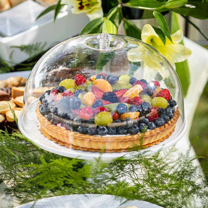 TableCraft Products Company - Wholesale Cake Stand - White Melamine Cake Stand1