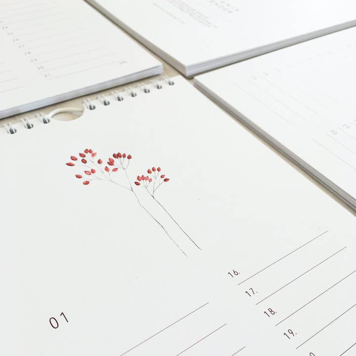 SANS.design - Wholesale Calendar - Perpetual Botany Calendar1