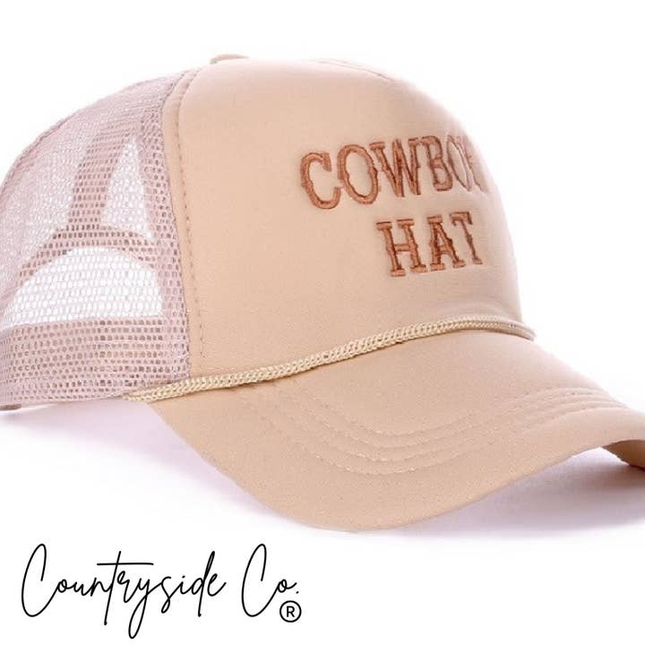Texas Western Cowhide Bags and More - Wholesale Trucker Hat - Women's - Cowboy Hat Trucker Cap 2