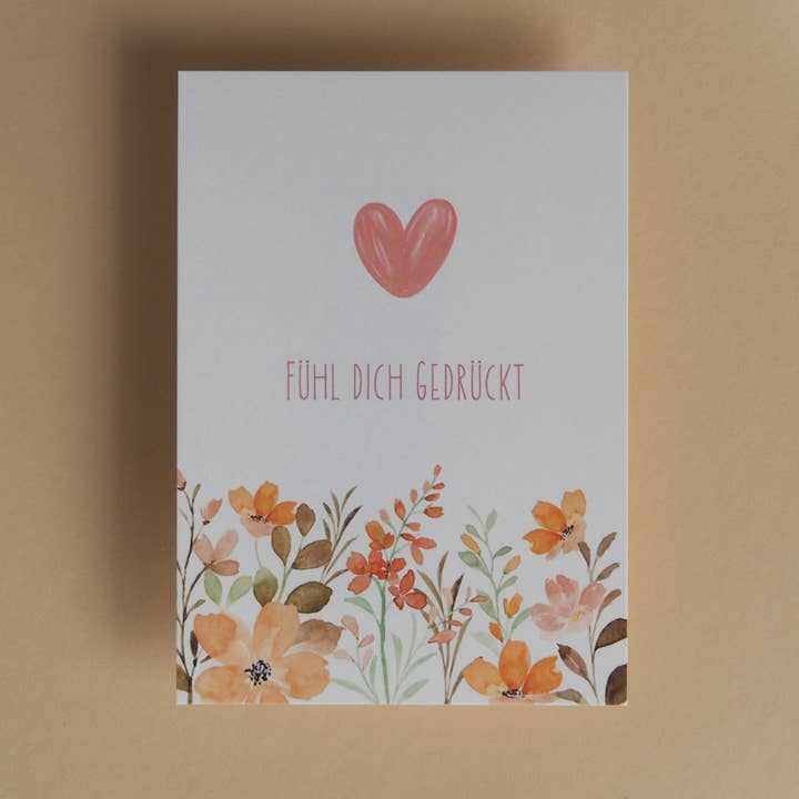 Kort "Känn dig kramad" för wholesale av hi_frieda x petite Tilda