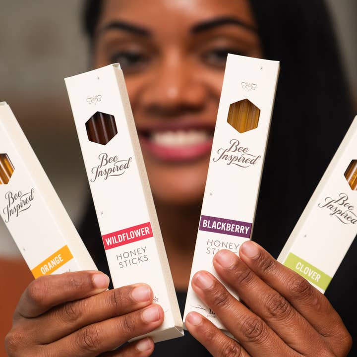 Bee Inspired - Wholesale Honey - Honey Stick Variety Box | 42 Boxes of 18, Asstd. Varietals3
