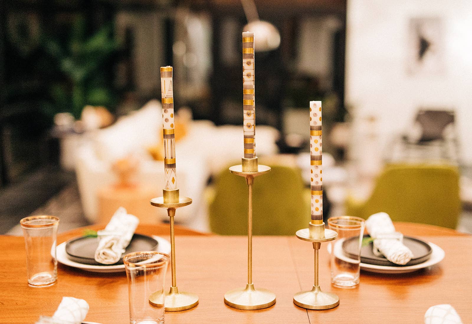 Thumbprint Artifacts - Vente Bougies/bougeoirs coniques - Bougie de célébration11