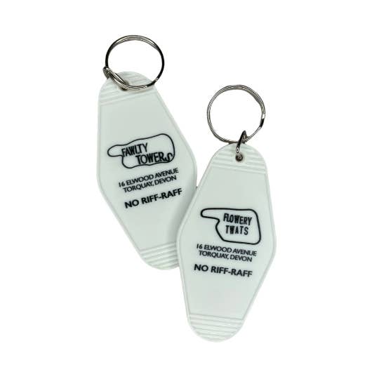 Fawlty Towers Key Tag for wholesale by twistedEGOS llc