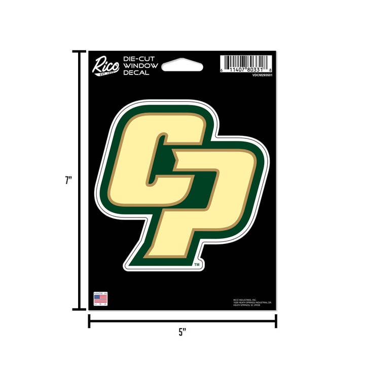Rico Industries - Wholesale Car Decorative Charm - Unisex - NCAA Cal Poly Mustangs Medium Die Cut Decal5